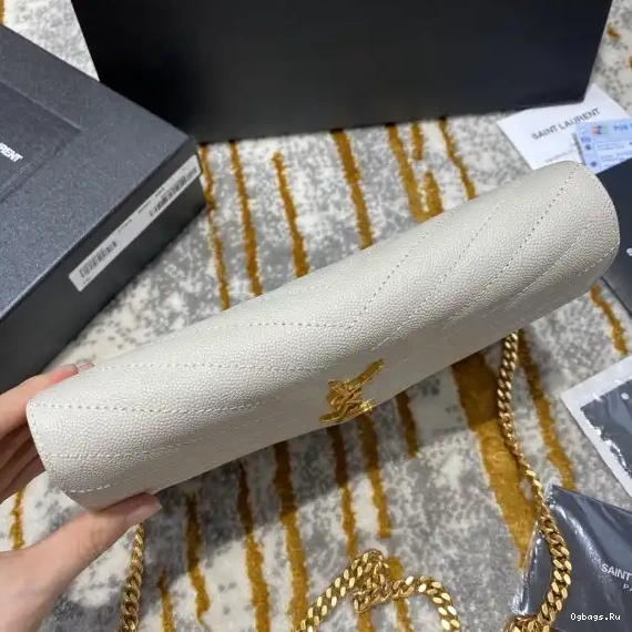 CHAIN CASSANDRE MATELASSÉ YSL WALLET 0516